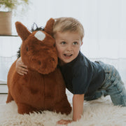 Springdier Soft Bouncy Paard - Balansspeelgoed Wild & Soft - In den Olifant