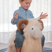 Springdier Soft bouncy Ram - Balansspeelgoed Wild & Soft - In den Olifant