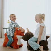 Springdier Soft Bouncy Vos - Balansspeelgoed Wild & Soft - In den Olifant