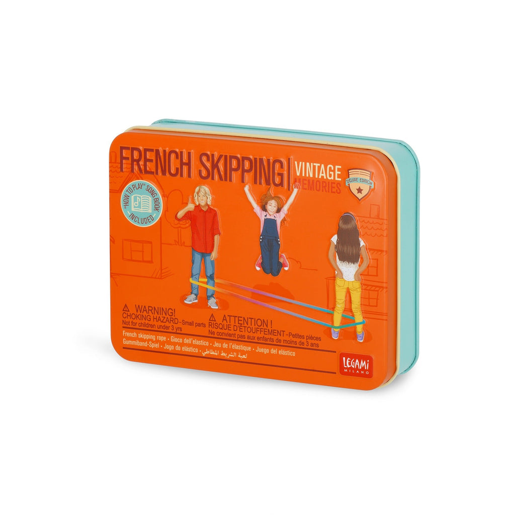 Springelastiek French Skipping Rope - Vintage Memories - Actief buitenspeelgoed Legami - In den Olifant