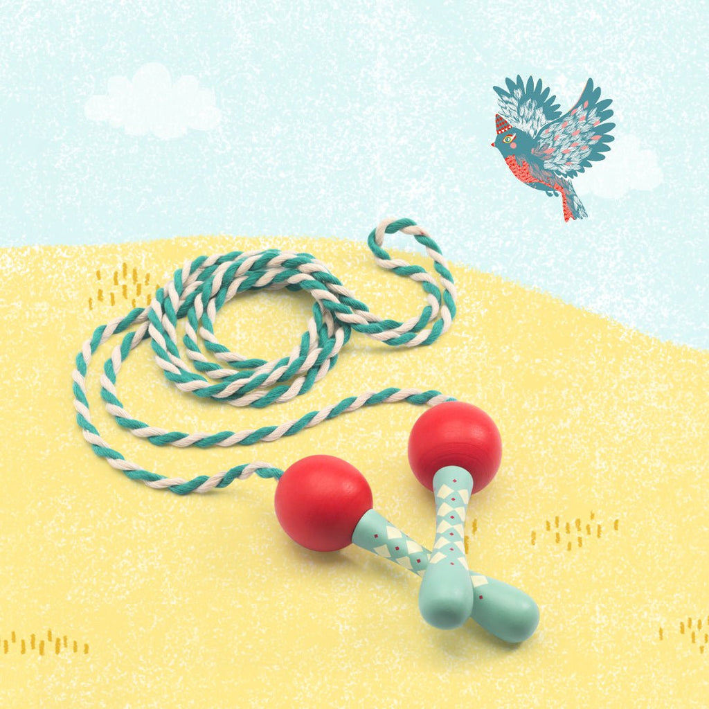 Springtouw Cordelia - Actief buitenspeelgoed Djeco - In den Olifant