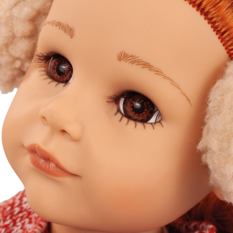 Staande pop Hannah and her dog - 50 cm - Staande poppen Götz - In den Olifant