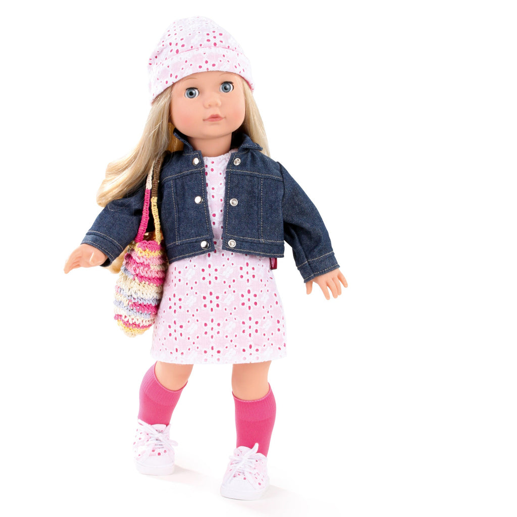 Staande pop Precious Day Jessica Color & Lace - 46 cm - Staande poppen Götz - In den Olifant