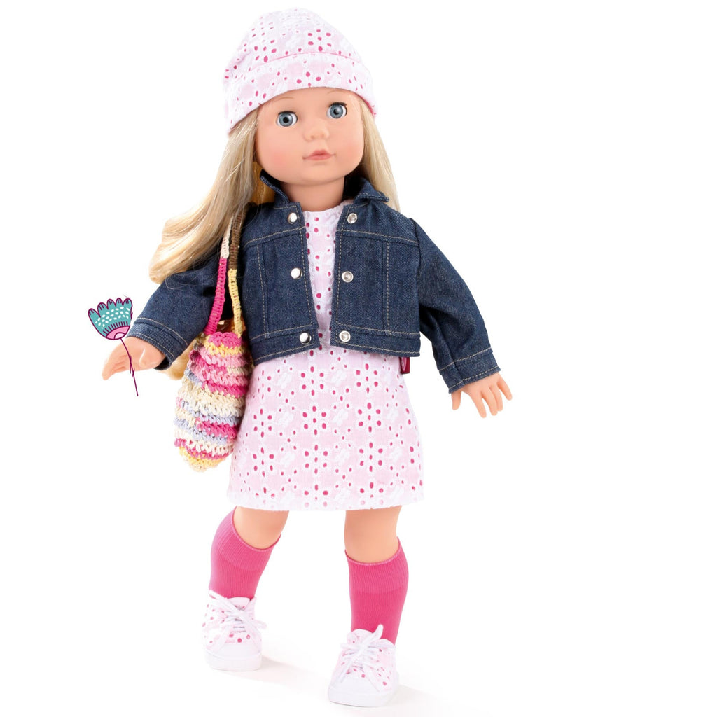 Staande pop Precious Day Jessica Color & Lace - 46 cm - Staande poppen Götz - In den Olifant