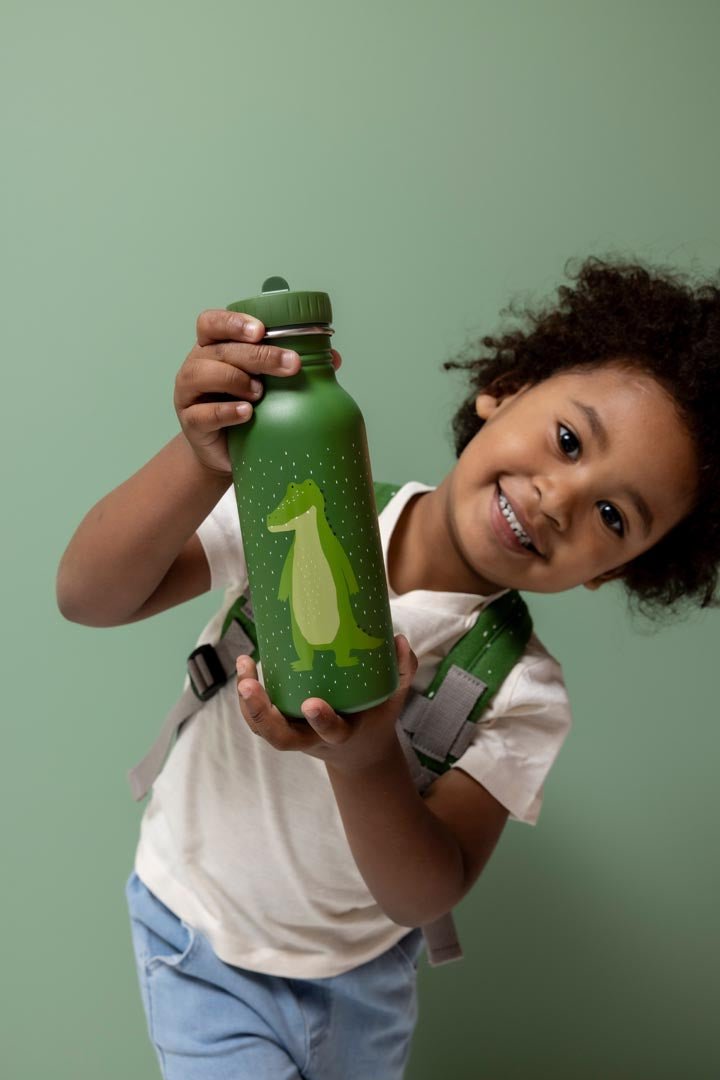 Stalen drinkfles Mr. Alligator - 500 ml - Drinkflessen Trixie - In den Olifant