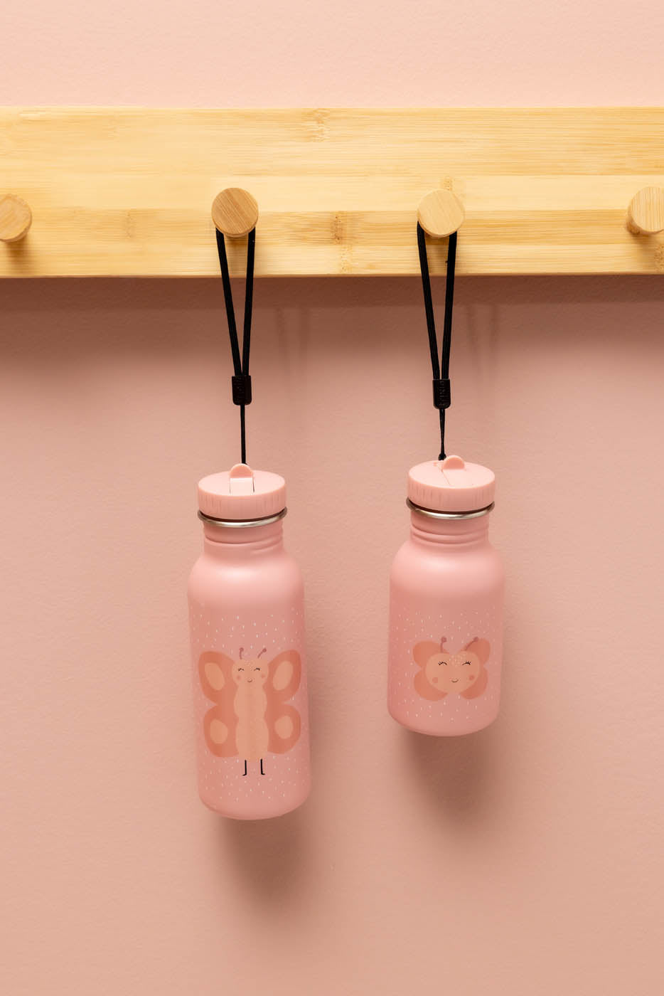 Stalen drinkfles Mrs. Butterfly - 500 ml - Drinkflessen Trixie - In den Olifant