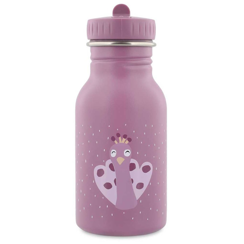 Stalen drinkfles Mrs. Peacock - 350 ml - Drinkflessen Trixie - In den Olifant