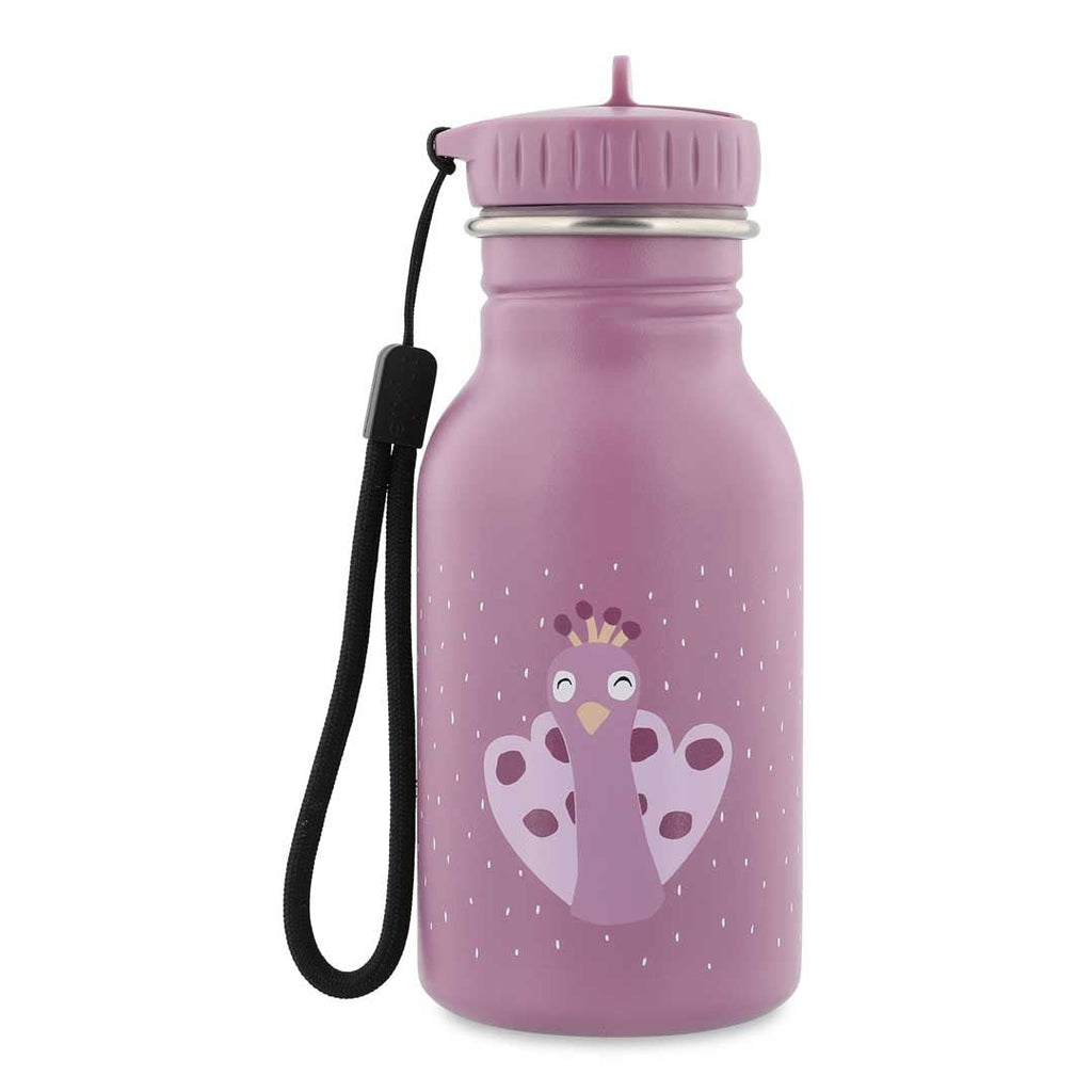 Stalen drinkfles Mrs. Peacock - 350 ml - Drinkflessen Trixie - In den Olifant