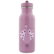 Stalen drinkfles Mrs. Peacock - 500 ml - Drinkflessen Trixie - In den Olifant