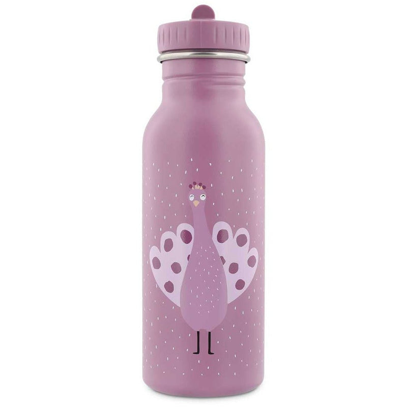 Stalen drinkfles Mrs. Peacock - 500 ml - Drinkflessen Trixie - In den Olifant