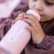 Stalen Drinkfles Mrs. Rabbit - 350 ml - Drinkflessen Trixie - In den Olifant