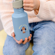 Stalen drinkfles Pattern Party blue/green - 500 ml - Drinkflessen Lässig - In den Olifant