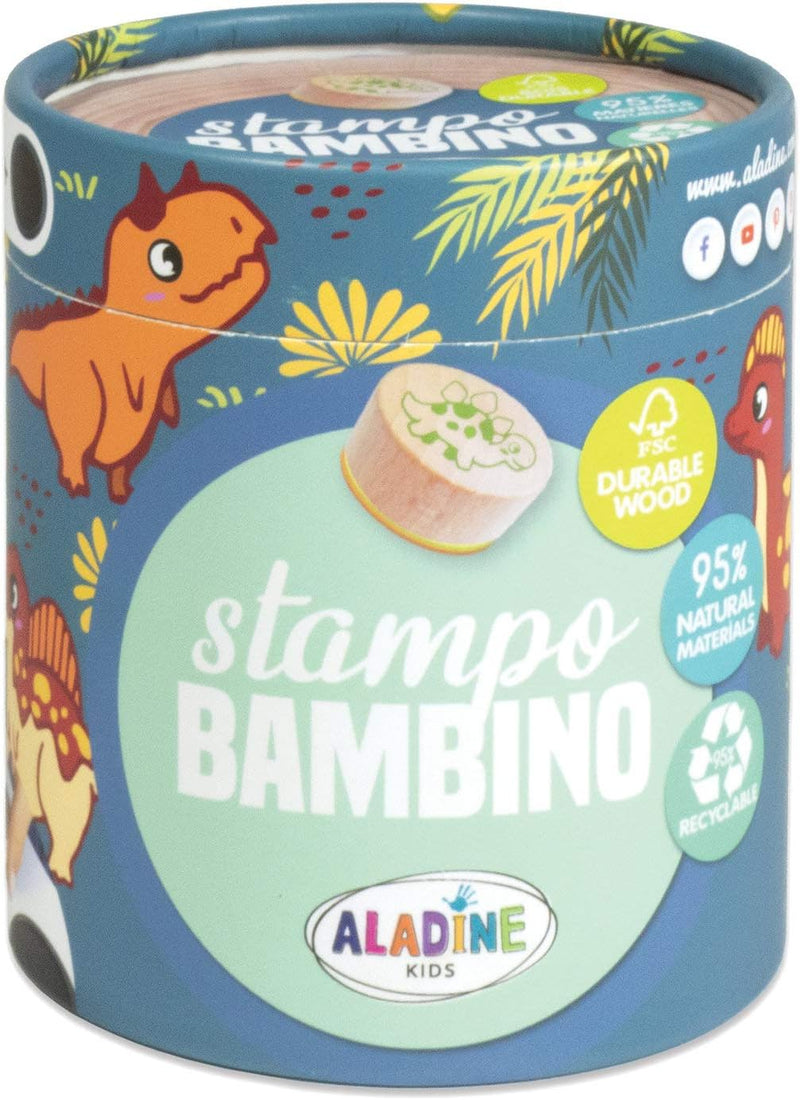 Stampo Bambino Dinosaurus - Stempelen Aladine - In den Olifant