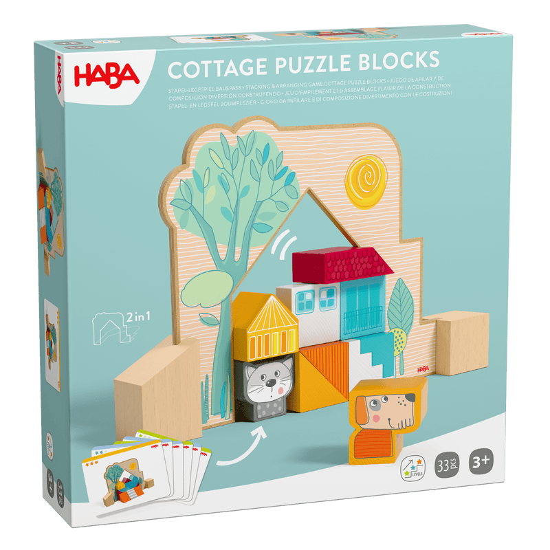 Stapel - en legspel Bouwplezier - Bouwsets Haba - In den Olifant