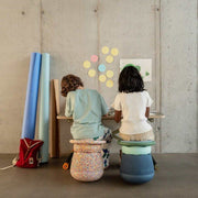 Stapelstein® Base - Schemerblauw - Open ended speelgoed Stapelstein - In den Olifant