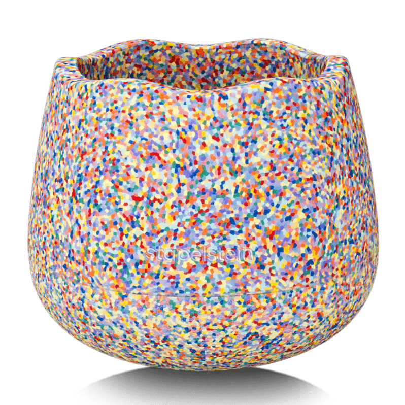 Stapelstein® Base Super Confetti - Open ended speelgoed Stapelstein - In den Olifant