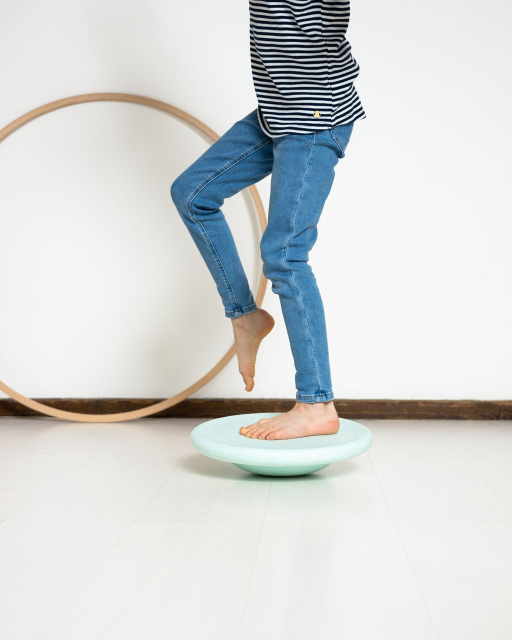 Stapelstein Board - Lichtgroen - Balansspeelgoed Stapelstein - In den Olifant