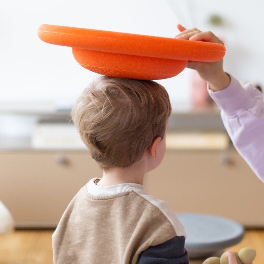 Stapelstein Board - Oranje - Balansspeelgoed Stapelstein - In den Olifant