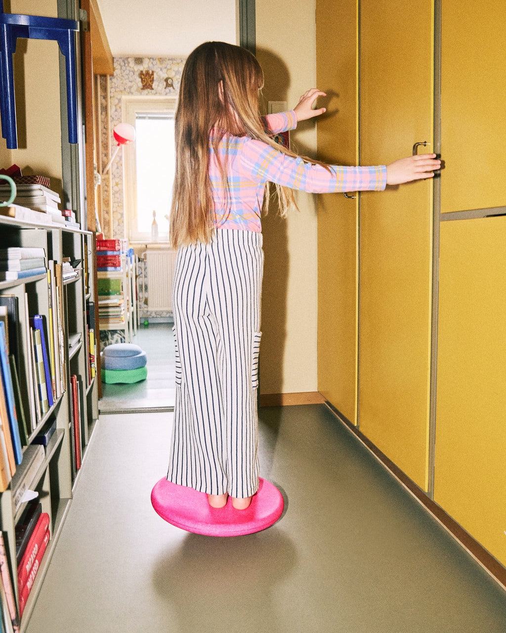 Stapelstein Board - Roze - Balansspeelgoed Stapelstein - In den Olifant