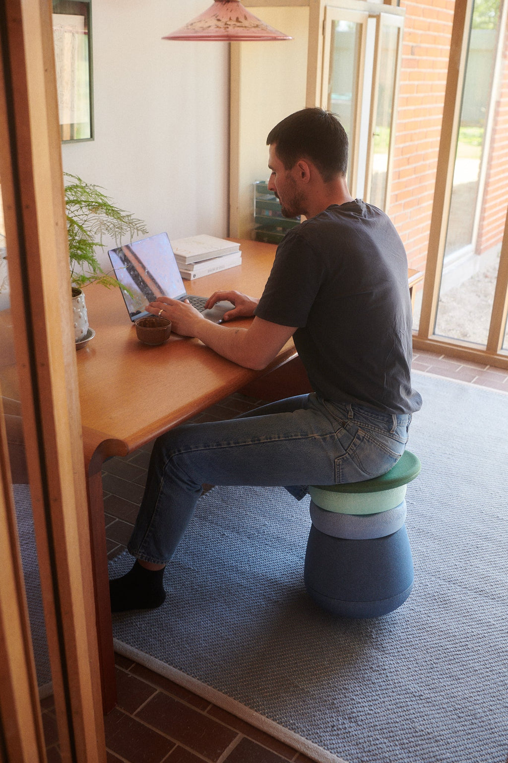 Stapelstein® Dynamic All Waters & Greens - set van 4 - Open ended speelgoed Stapelstein - In den Olifant