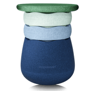 Stapelstein® Dynamic All Waters & Greens - set van 4 - Open ended speelgoed Stapelstein - In den Olifant