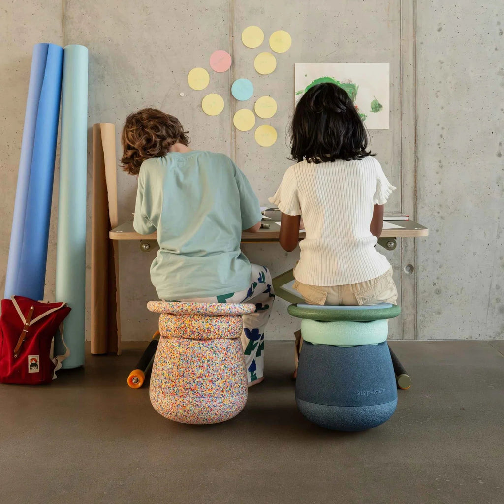 Stapelstein® Dynamic Complete Super Confetti - 10 delig - Open ended speelgoed Stapelstein - In den Olifant