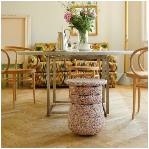 Stapelstein® Dynamic Complete Super Confetti - 10 delig - Open ended speelgoed Stapelstein - In den Olifant