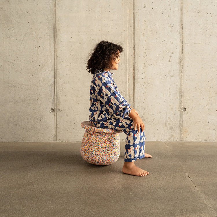 Stapelstein® Dynamic Small Super Confetti - Open ended speelgoed Stapelstein - In den Olifant