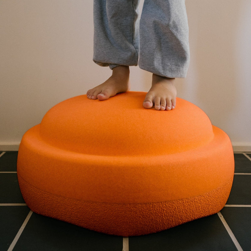 Stapelstein® GROW Rainbow Classic - set van 6 XL stenen - Open ended speelgoed Stapelstein - In den Olifant