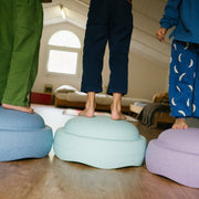 Stapelstein® Grow Rainbow Pastel - set van 6 XL stenen - Open ended speelgoed Stapelstein - In den Olifant