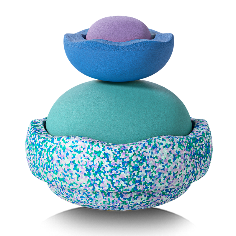 Stapelstein® Inside Classic Cool - set van 4 - Open ended speelgoed Stapelstein - In den Olifant