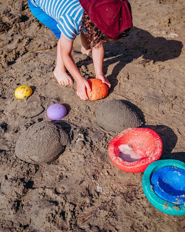 Stapelstein Inside Classic - set van 8 - Open ended speelgoed Stapelstein - In den Olifant