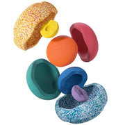 Stapelstein Inside Classic - set van 8 - Open ended speelgoed Stapelstein - In den Olifant