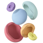 Stapelstein Inside Pastel - set van 6 - Open ended speelgoed Stapelstein - In den Olifant