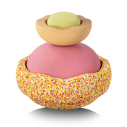 Stapelstein® Inside Pastel Warm - set van 4 - Sorteer - en stapelspeelgoed Stapelstein - In den Olifant