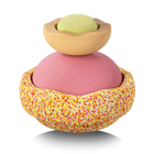 Stapelstein® Inside Pastel Warm - set van 4 - Sorteer - en stapelspeelgoed Stapelstein - In den Olifant