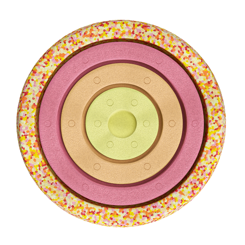 Stapelstein® Inside Pastel Warm - set van 4 - Sorteer - en stapelspeelgoed Stapelstein - In den Olifant