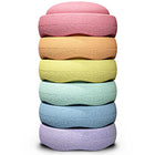 Stapelstein® Original Mini - Rainbow Pastel - Set Van 6 - Stapelstein Stapelstein - In den Olifant