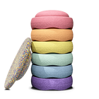 Stapelstein Rainbow Set Pastel | 6+1