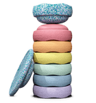 Stapelstein® Winter Special Rainbow Set Pastel | Compleet - Stapelstein Stapelstein - In den Olifant