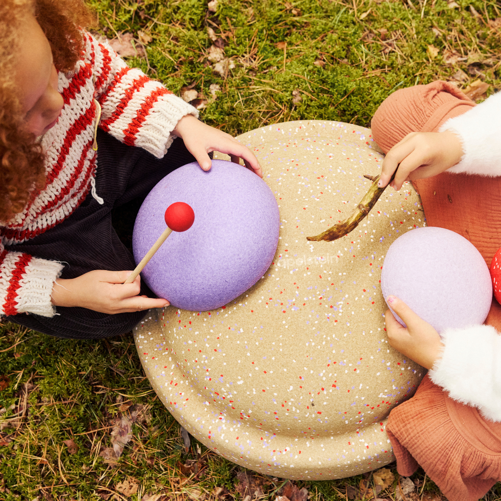 Stapelstein® Winter Special Water Play Set - set van 4 + GRIMMS drumstok - Waterspeelgoed Stapelstein - In den Olifant