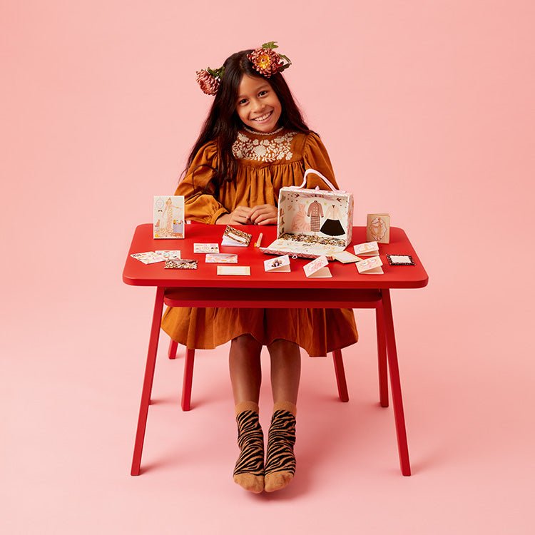 Stationerykoffertje Tinou - Papierwaren Djeco - In den Olifant