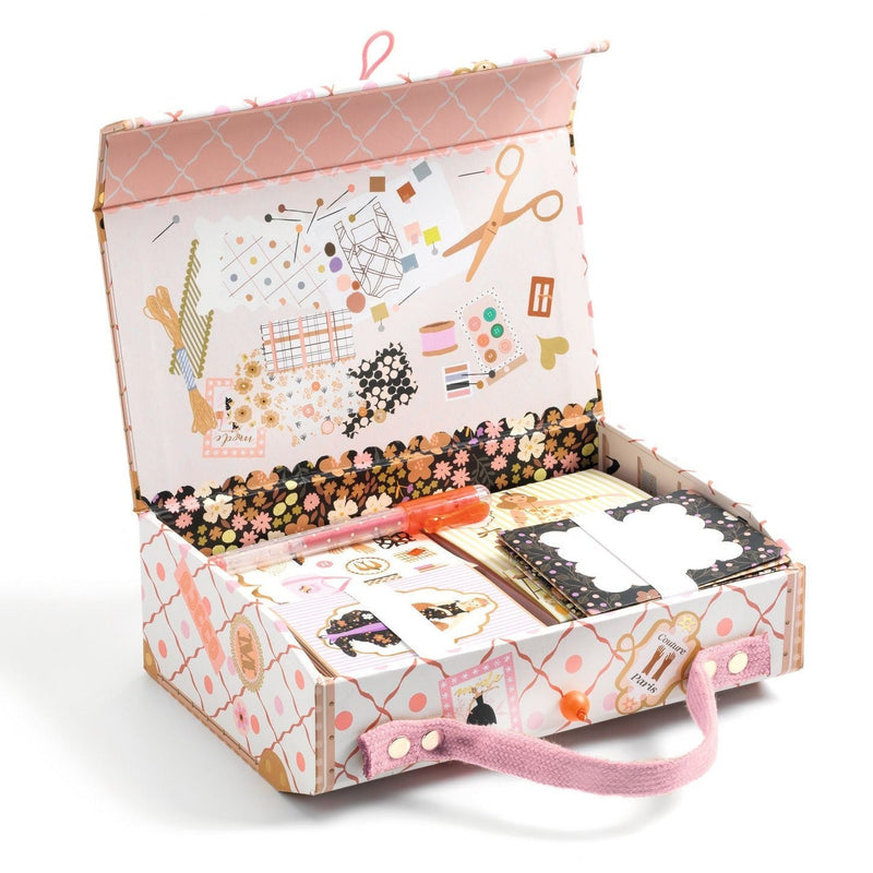 Stationerykoffertje Tinou - Papierwaren Djeco - In den Olifant