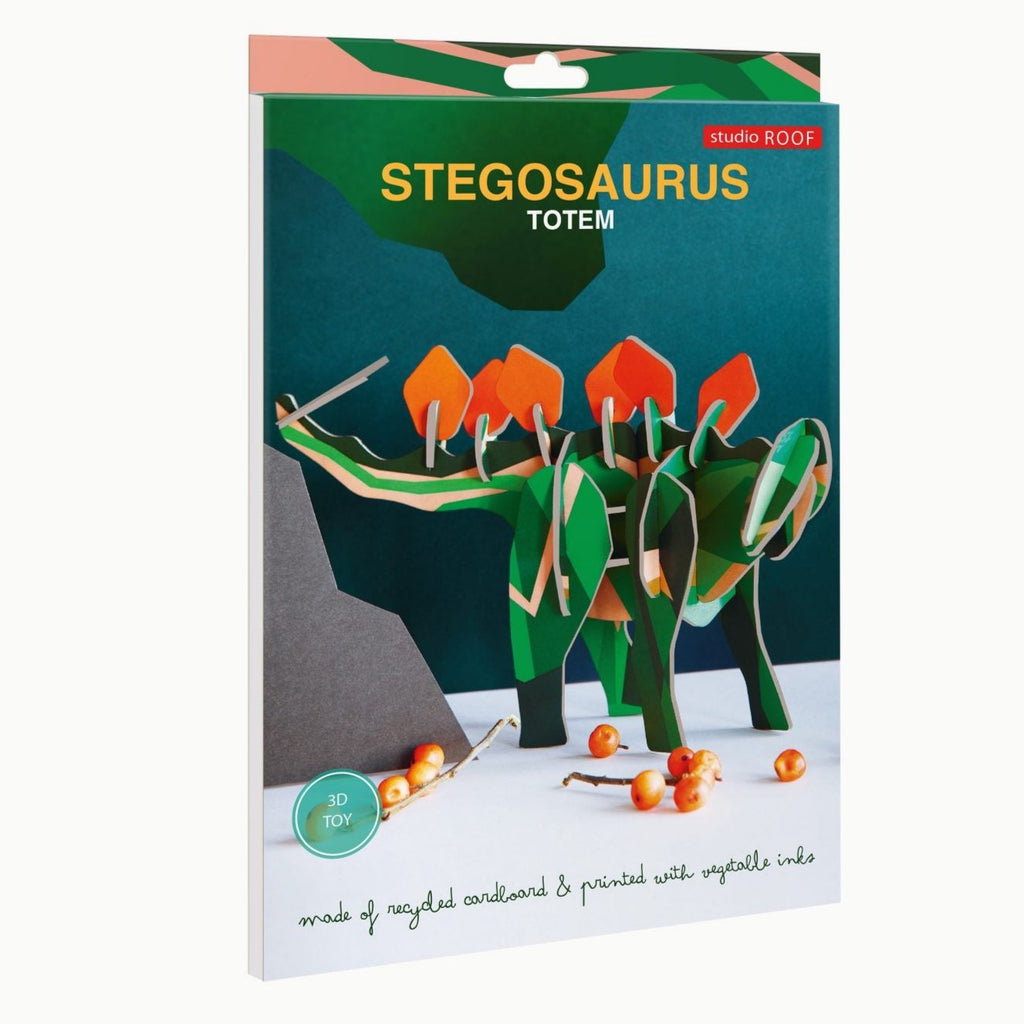 Klein 3D figuur - Stegosaurus