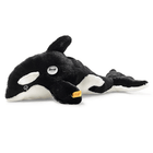 Knuffel Orka Ozzie Orca With Squeaker Black - 37 Cm