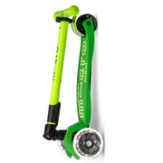 Step Maxi Micro foldable LED Yellow Green Neon - 5 tot 12 jaar - Steppen Micro Mobility - In den Olifant