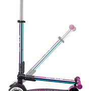 Step met 3 wielen Maxi Micro Foldable LED Neochrome paars - 5 tot 12 jaar - Steppen Micro Mobility - In den Olifant