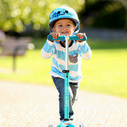 Step met 3 wielen Mini Micro Deluxe aqua - 2 tot 5 jaar - Steppen Micro Mobility - In den Olifant