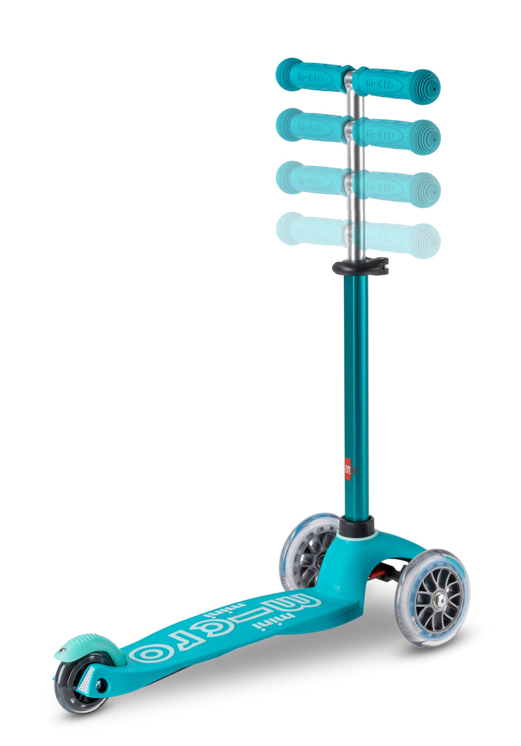 Step met 3 wielen Mini Micro Deluxe aqua - 2 tot 5 jaar - Steppen Micro Mobility - In den Olifant
