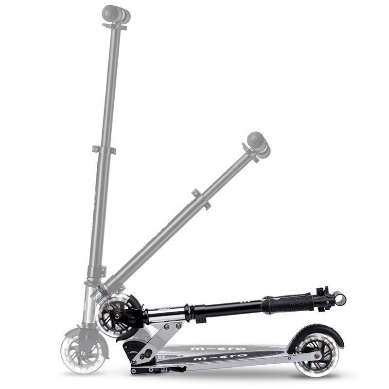 Step Micro Sprite LED Scooter Silverchrome - 5 jaar tot volwassenen - Steppen Micro Mobility - In den Olifant